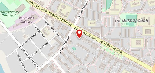 Крендель на карте