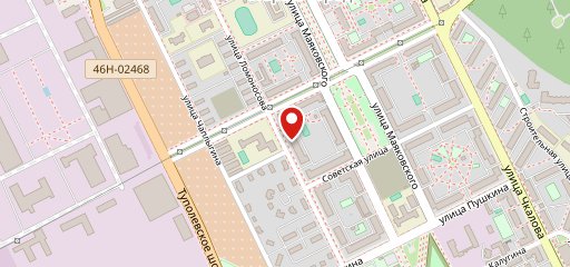 Крендель на карте