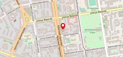 Креп на карте
