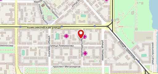 Крепость на карте