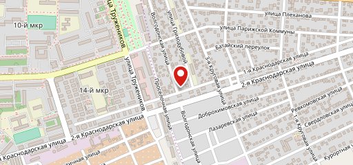 Крестик на карте