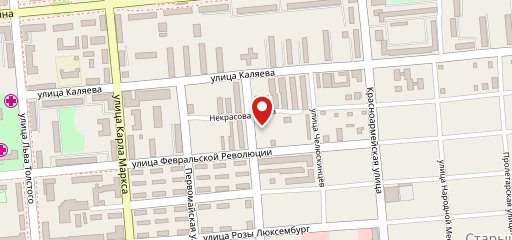 Креветка на карте