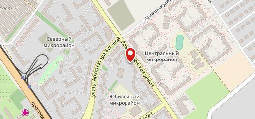 Креветка на карте