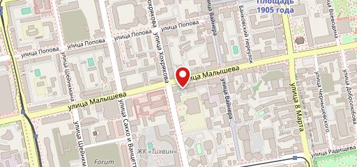 Креветки и бургеры на карте