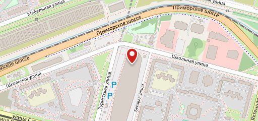 Креветочная на карте