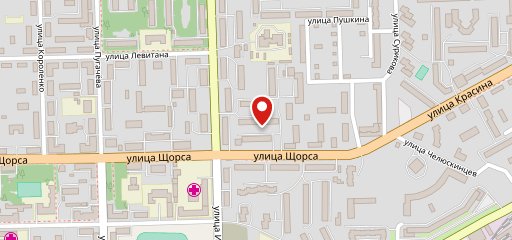 Крик, закусочная на карте