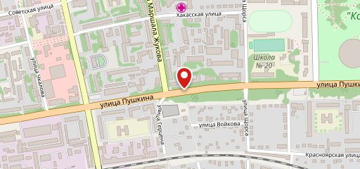 Кристалл на карте