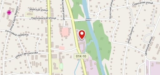 Кристалл на карте