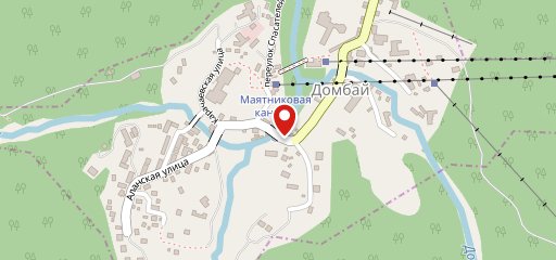 Кристалл на карте