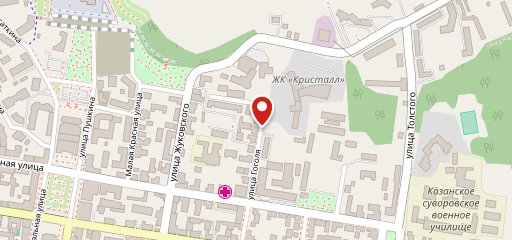 Кристалл на карте