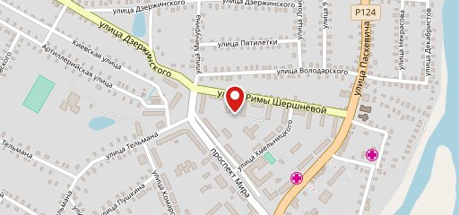 Кристалл-плаза на карте