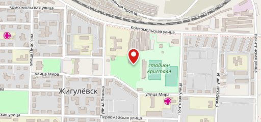 Кристалл на карте
