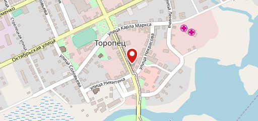Кривитеск на карте