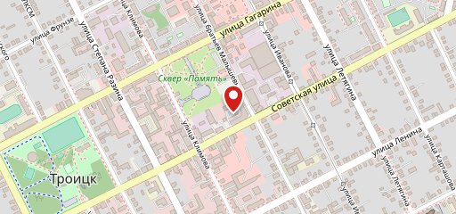 Крона на карте