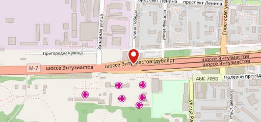 Крошка Картошка на карте
