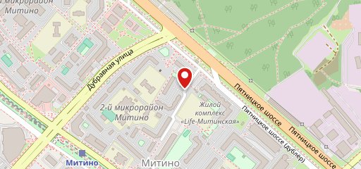 Крошка-Картошка, сеть кафе быстрого питания на карте