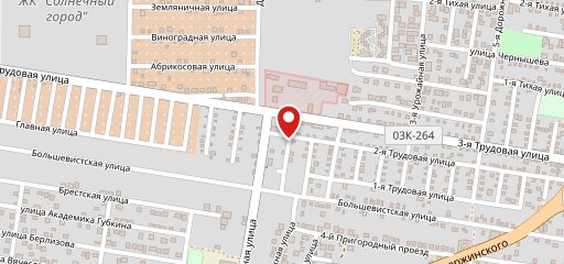 Крошка Япошка Молодежный на карте