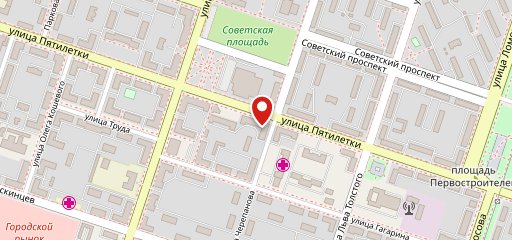 Круассан на карте