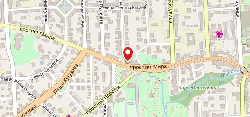 Круассан на карте