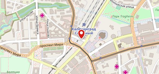 Круассан на карте