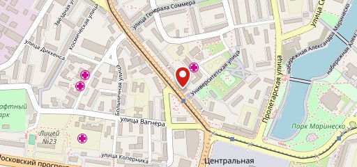 Круассан-кафе на карте