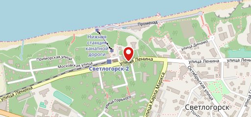 Круассан на карте