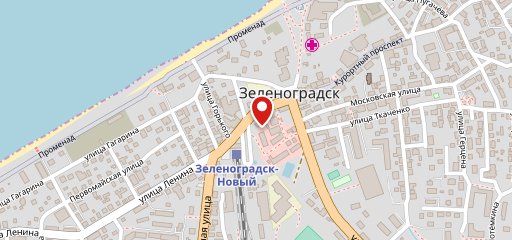 Круассан на карте