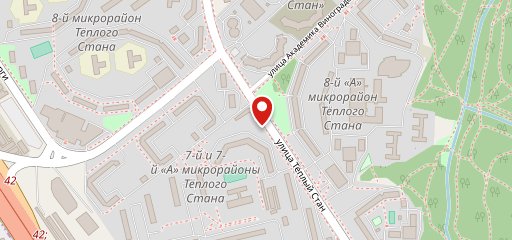 Круассан на карте