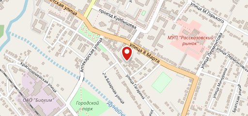 Круассан на карте