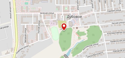 Круглосуточная Баня у Дуба Дубовое на карте