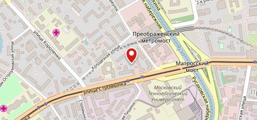 Круглосуточная сауна Пятница в Сокольниках Баня, бассейн на карте