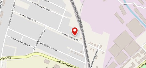 Крупской 22 на карте