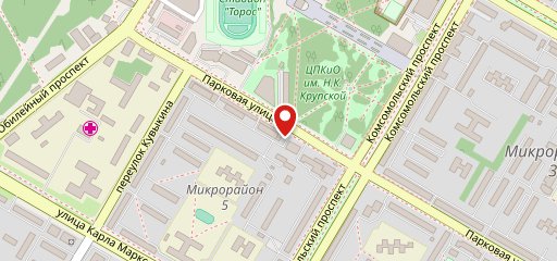 Крутой крендель на карте