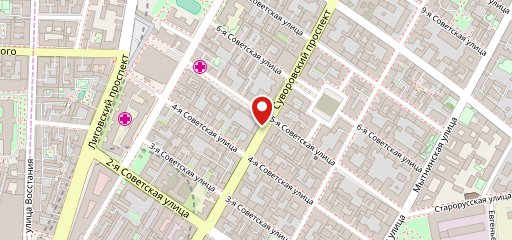 Крутое Тесто на карте