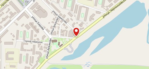 Кружало на карте