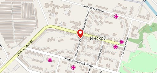 Кружка на карте