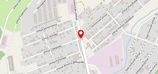 Кружка кафе на карте