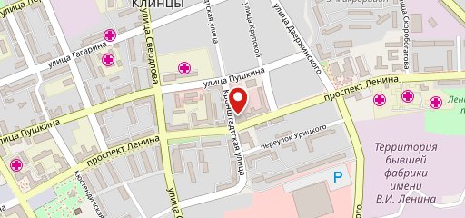 Кружка на карте