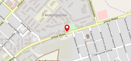 Кружка на карте