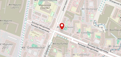 Кружка на карте
