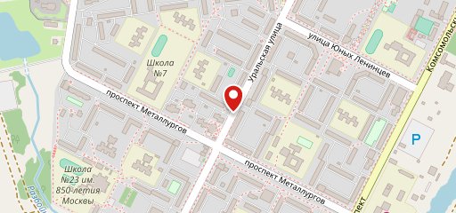Кружка на карте