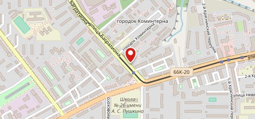 Кружка на карте