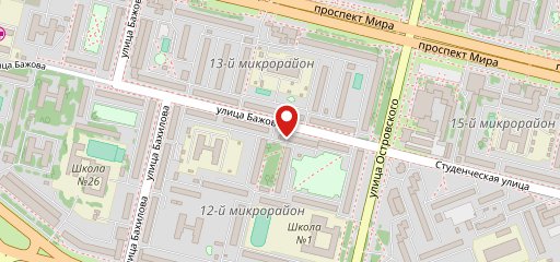 Кружка на карте