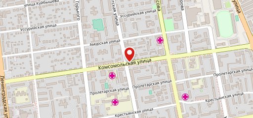 Кружка на карте