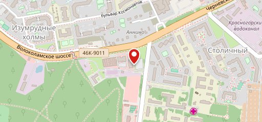 Крылышки на карте