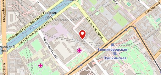 Крымский мост на карте