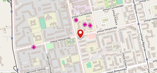 Булочная на карте