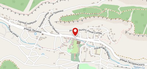 Крымский Дворик на карте