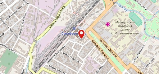 Крымский пекарь на карте