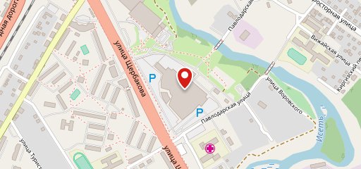 Крынка на карте
